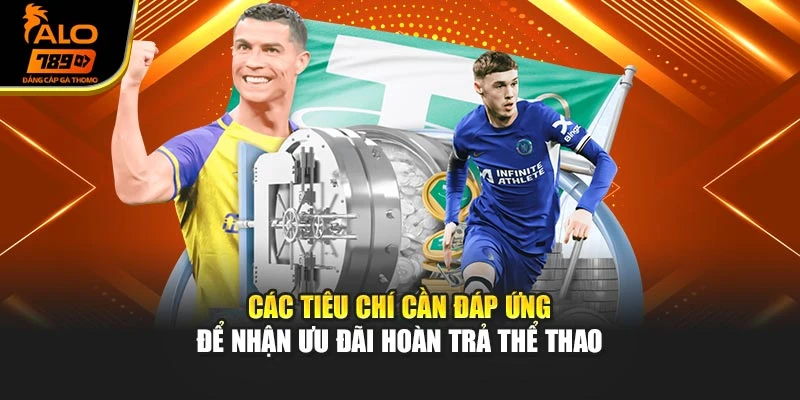 Các tiêu chí cần đáp ứng để nhận ưu đãi hoàn trả thể thao